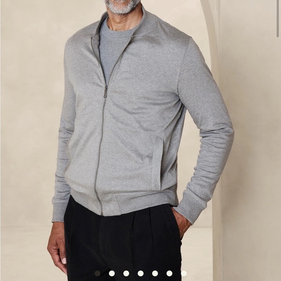 Banana Republic Factory Other - BANANA REPUBLIC LUXE TOUCH performance JACKET - medium - men’s - dusty